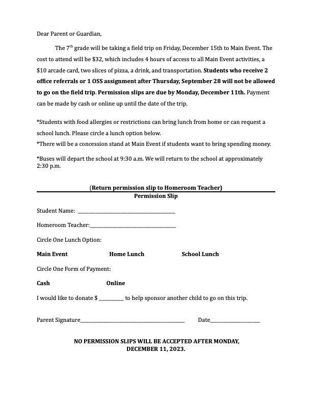  Click to download permission form
